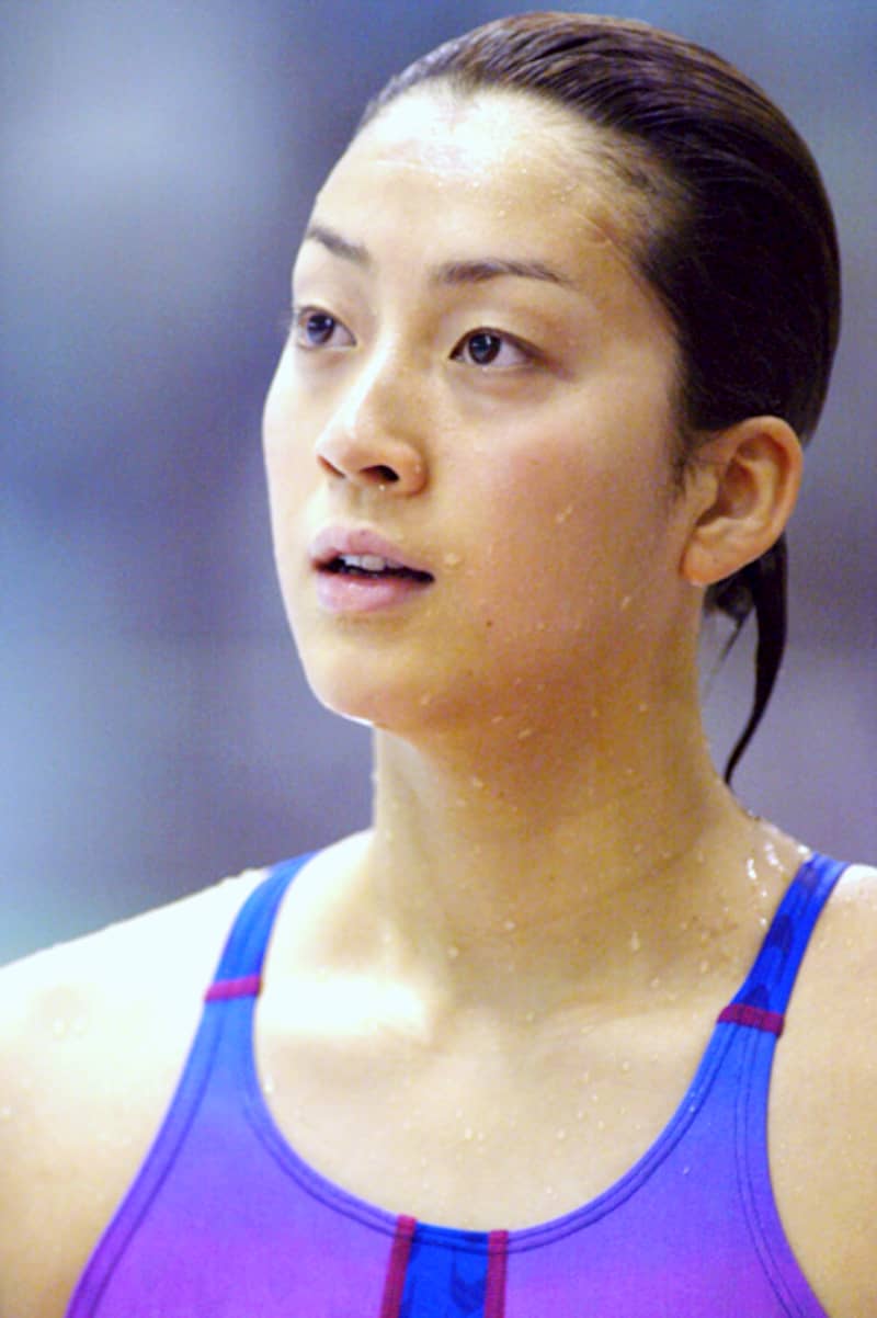 【人】五輪銅メダリストの長身美人スイマー寺川綾の画像